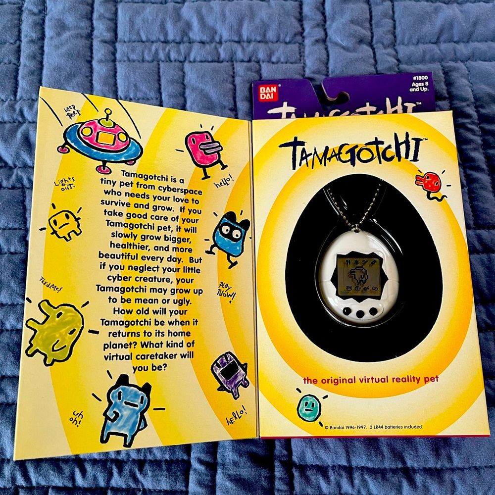 Tanagotchi the original virtual reality pet.